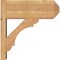 Ekena Millwork Olympic Smooth Craftsman Outlooker, Western Red Cedar, 7 1/2"W x 18"D x 18"H OUT08X18X18OLY04SWR - alternate 3